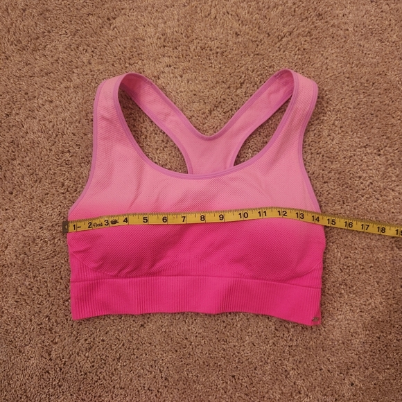 Pink Victoria's Secret Seamless High Waist Workout Tight Size Pants Small Bra XL - Picture 5 of 10